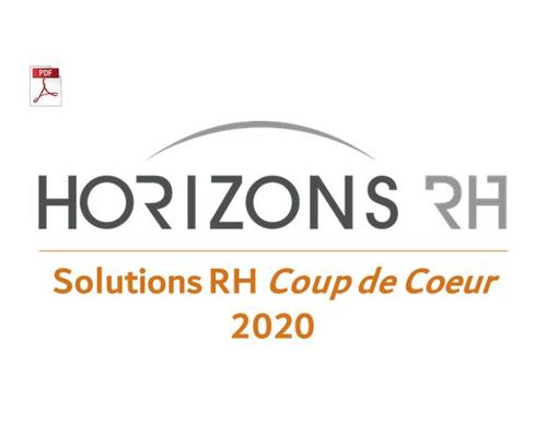 Présentation du Webinaire - Les 10 technologies RH « Coup de cœur » pour 2020