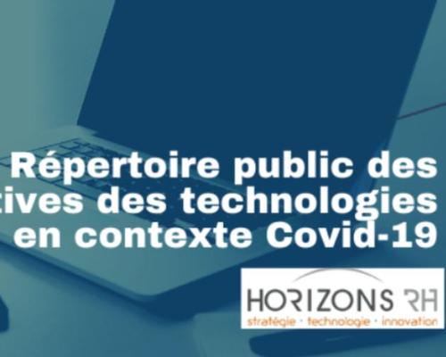 Répertoire public des initiatives technologiques RH québécoises et canadiennes
