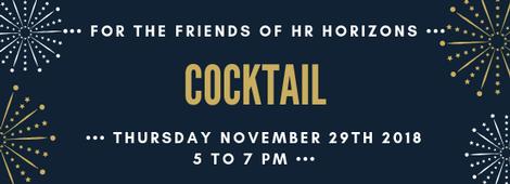 Cocktail for the friends of HR Horizons