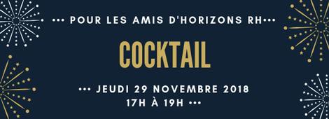 Cocktail pour les amis d'Horizons RH