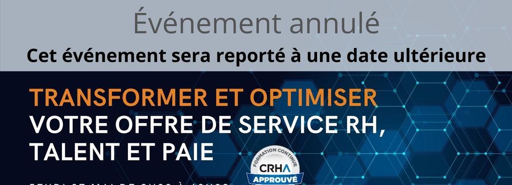 Transformer et optimiser l’offre de services RH, Talent et Paie