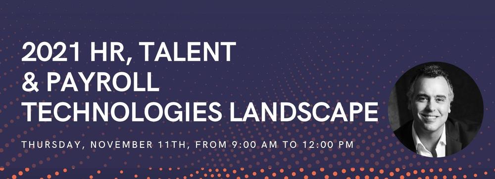 2021 HR, Talent & Payroll Technologies Landscape